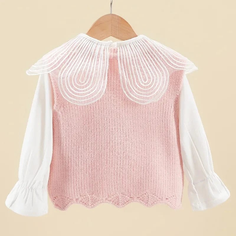 Girls Soft Knit Vest