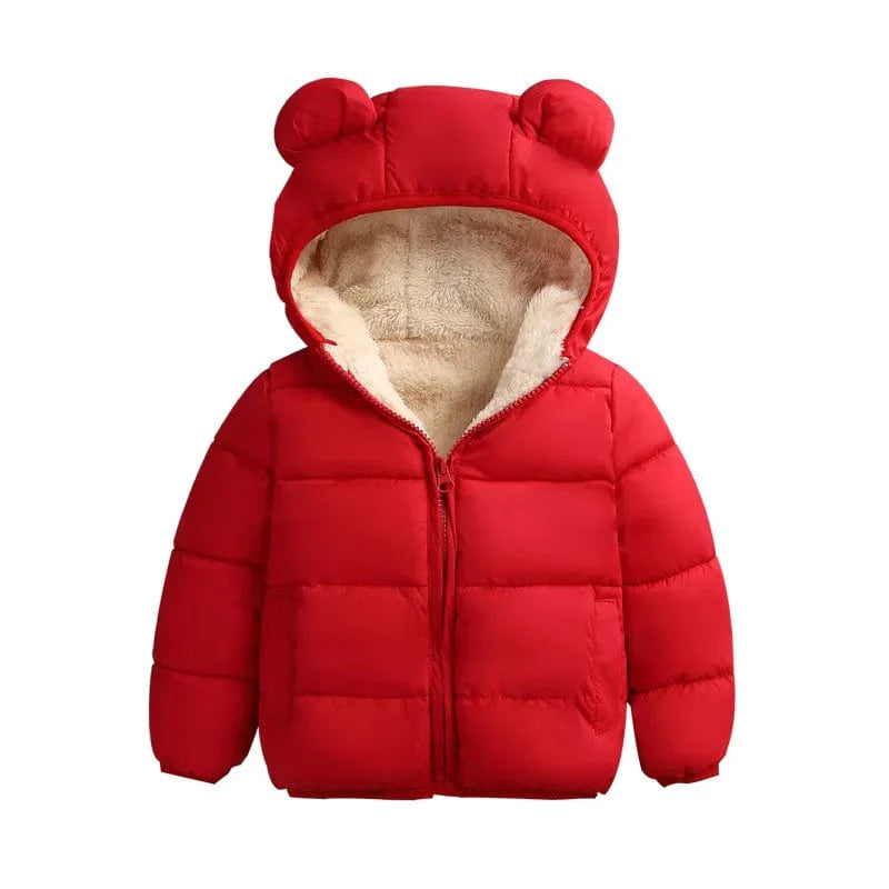 Ear Hooded Winter Coat