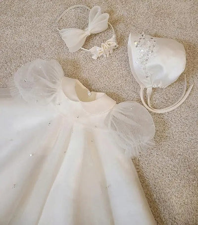 White Christening Gown