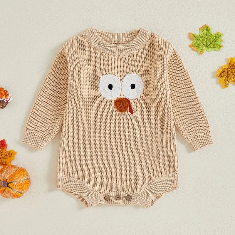 Cute Knitted Baby Onesies