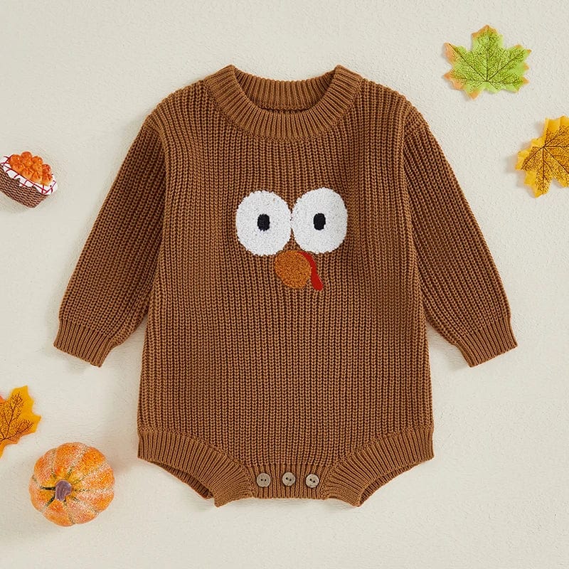 Cute Knitted Baby Onesies