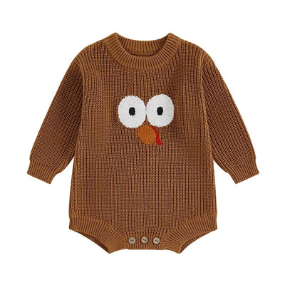 Cute Knitted Baby Onesies