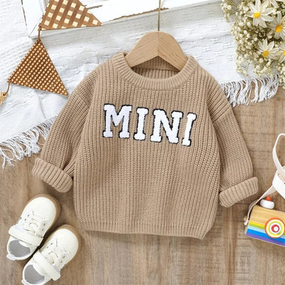 Mini Embroidery Knit Sweater