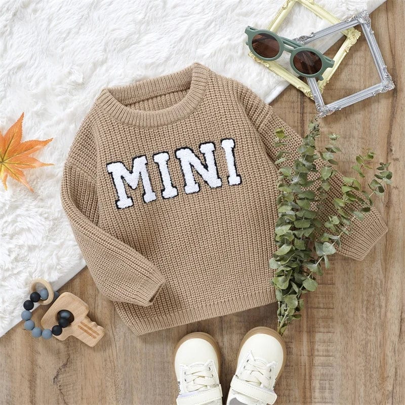 Mini Embroidery Knit Sweater