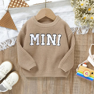 Mini Embroidery Knit Sweater