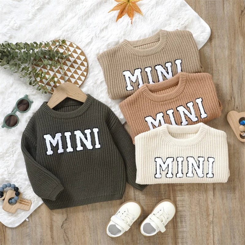 Mini Embroidery Knit Sweater