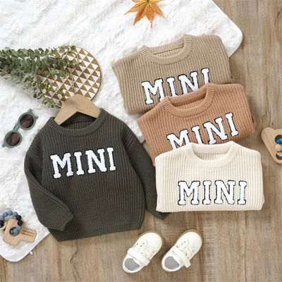 Mini Embroidery Knit Sweater