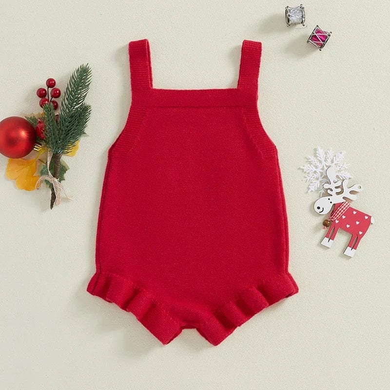 My First Christmas Baby Romper