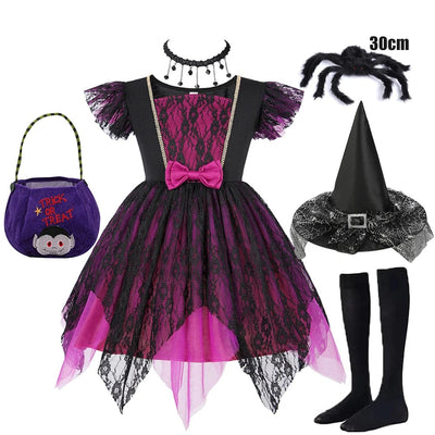 Girls Bat Costume Set