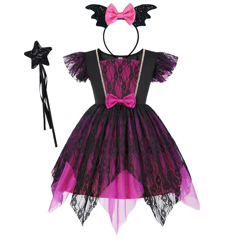 Girls Bat Costume Set