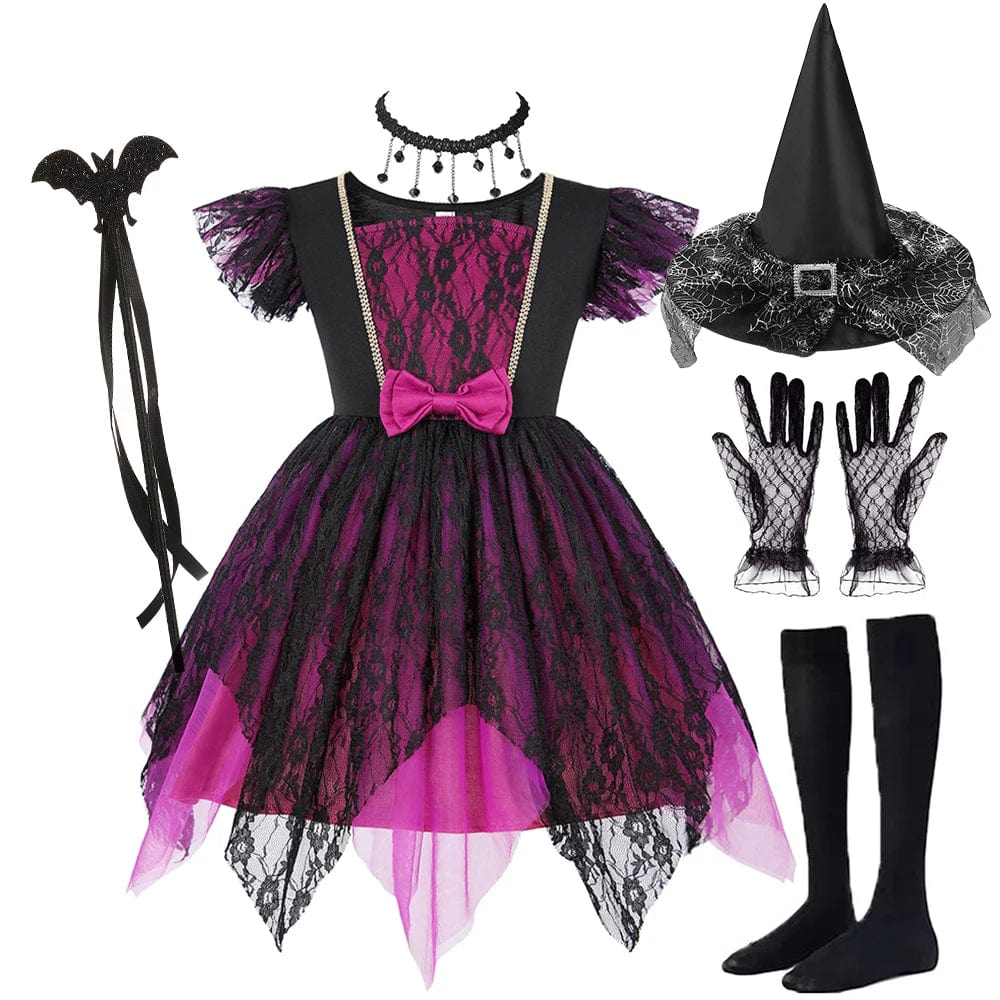 Girls Bat Costume Set