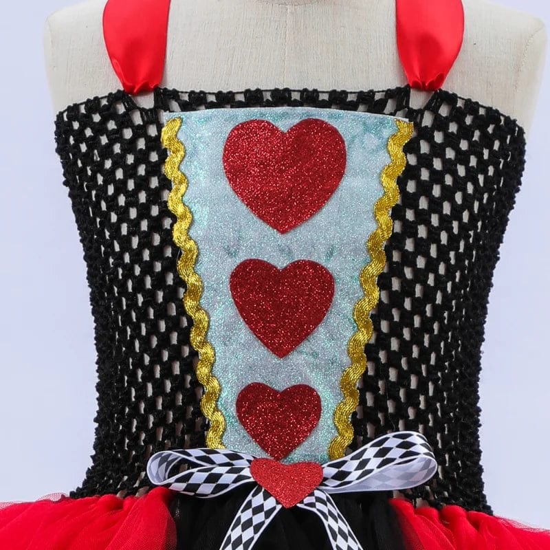 Girls Queen of Hearts Costume