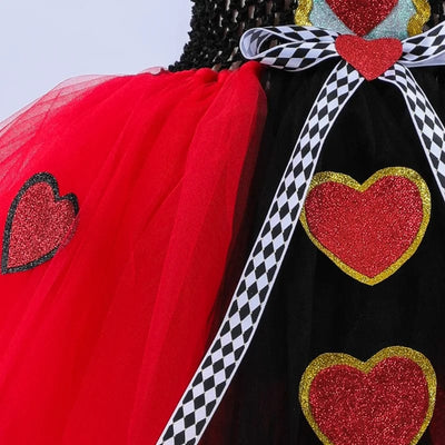 Girls Queen of Hearts Costume