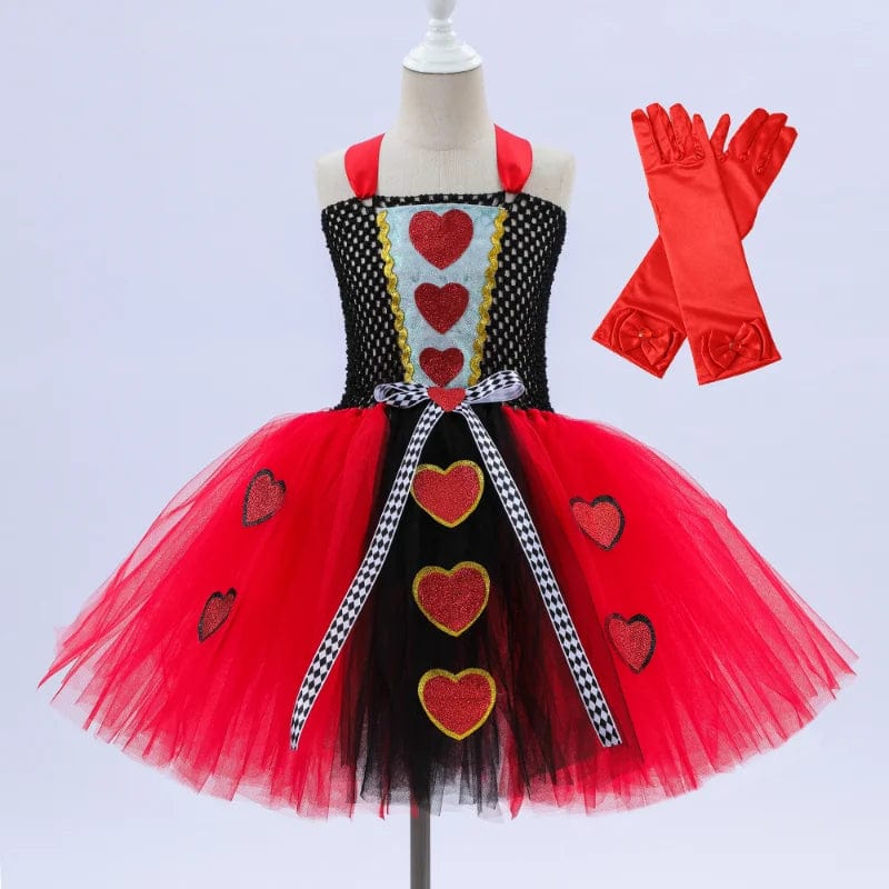 Girls Queen of Hearts Costume