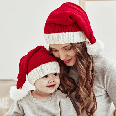 Christmas Knitted Santa Hat