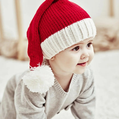 Christmas Knitted Santa Hat