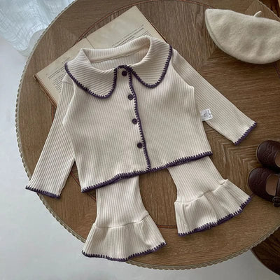 Soft Knit Girl Outfit Set